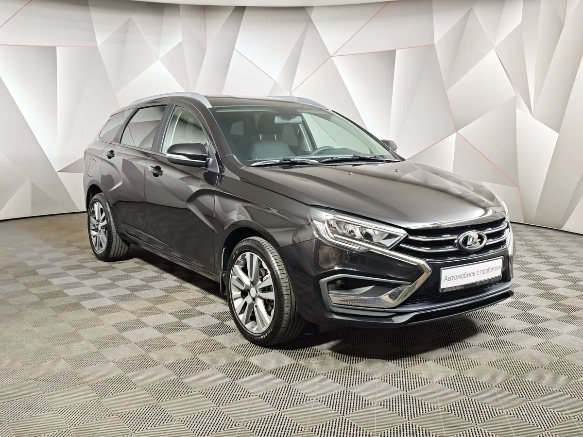 ВАЗ (Lada) Vesta 1.6 AMT (106 л.с.) Черный в АВИЛОН. Слайд №3
