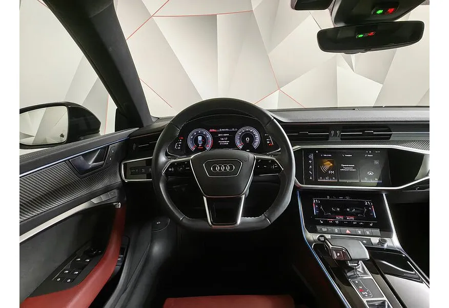 Audi A7 45 TFSI quattro S tronic (245 л.с.) S-line Black Samurai Черный в АВИЛОН. Слайд №20