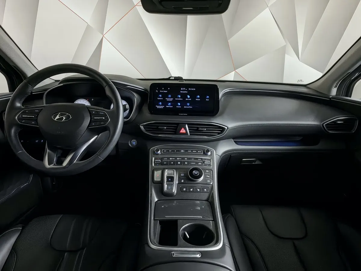 Hyundai Santa Fe 2.5 AWD 6AT (180 л.с.) Prestige Коричневый в АВИЛОН. Слайд №14