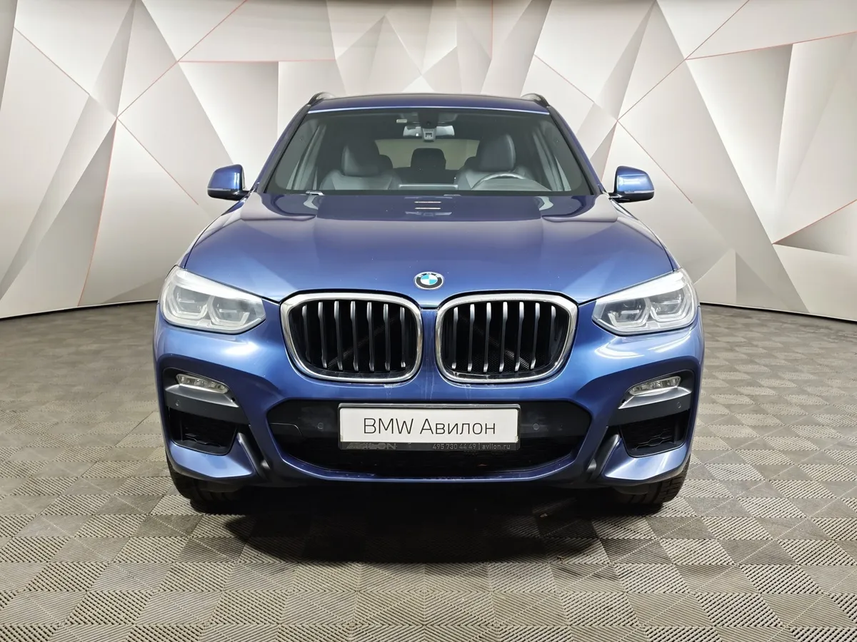BMW X3 xDrive30i AT (249 л.с.) Base Локальная сборка Синий в АВИЛОН. Слайд №3