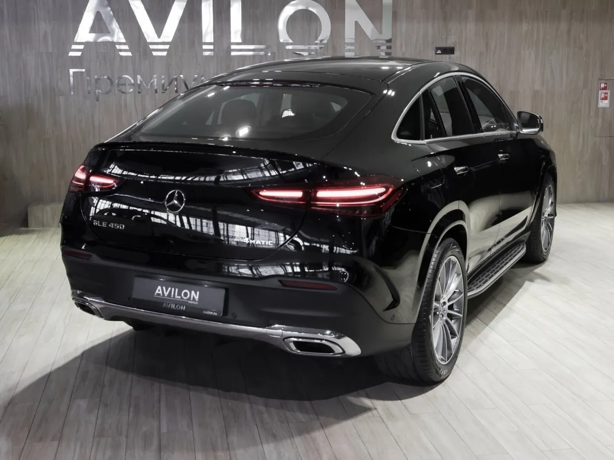 Mercedes-Benz GLE Купе 450 4MATIC 9G-TRONIC (367 л.с.) Черный в АВИЛОН. Слайд №6
