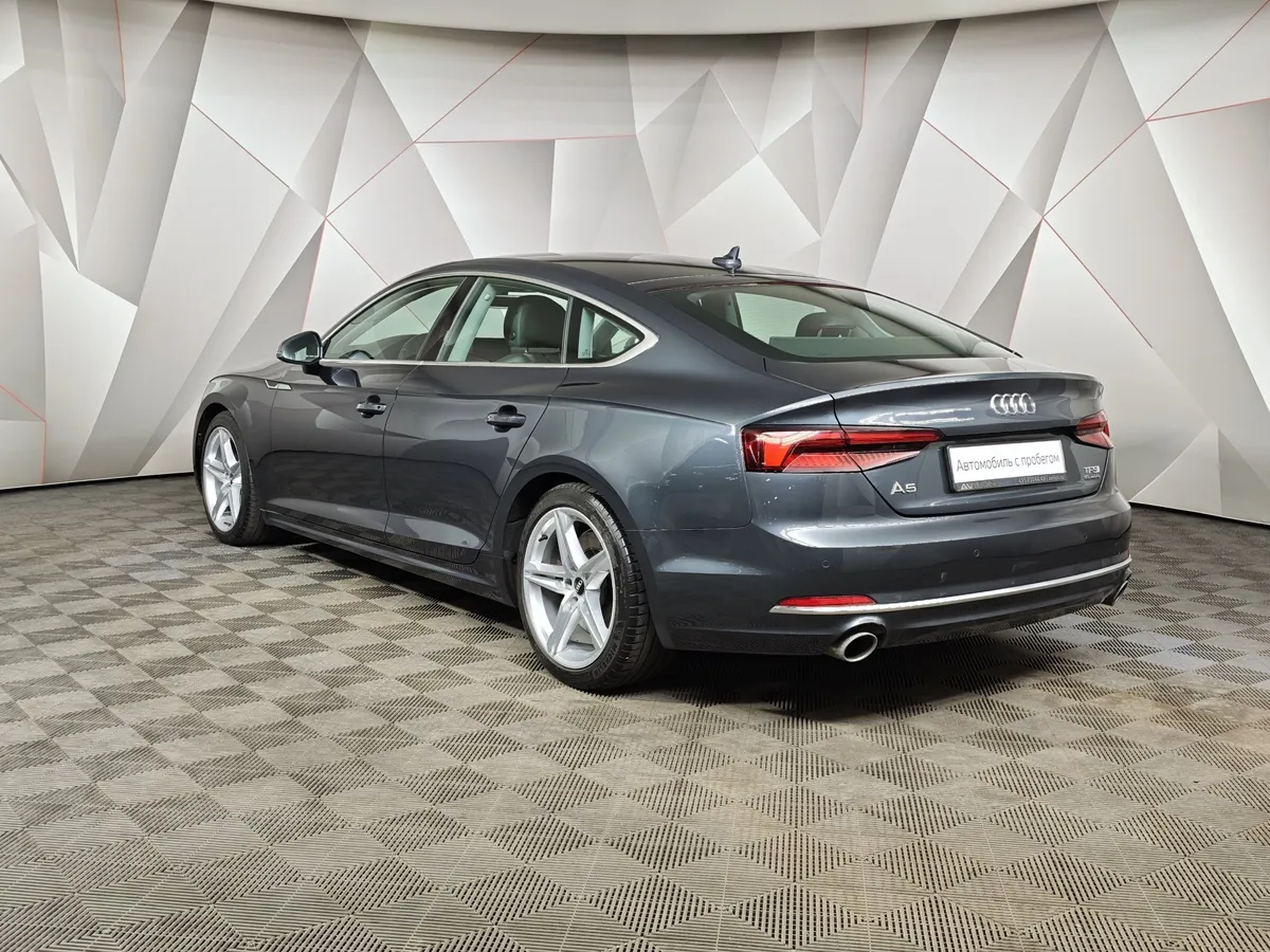 Audi A5 2.0 TFSI S tronic quattro (249 л.с.) Sport Черный в АВИЛОН. Слайд №4