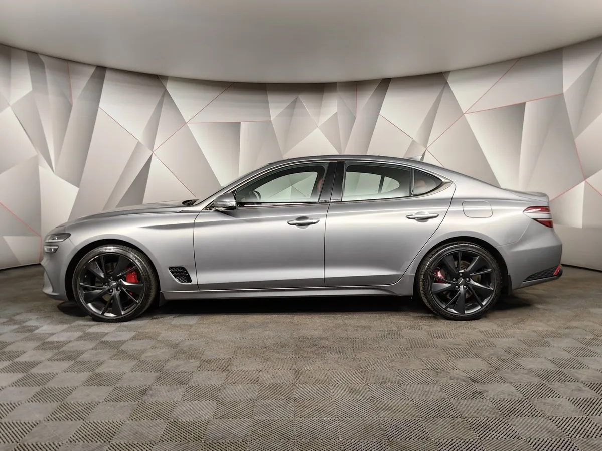 Genesis G70 3.3 T-GDI AT AWD (370 л.с.) Ultimate Серый в АВИЛОН. Слайд №5