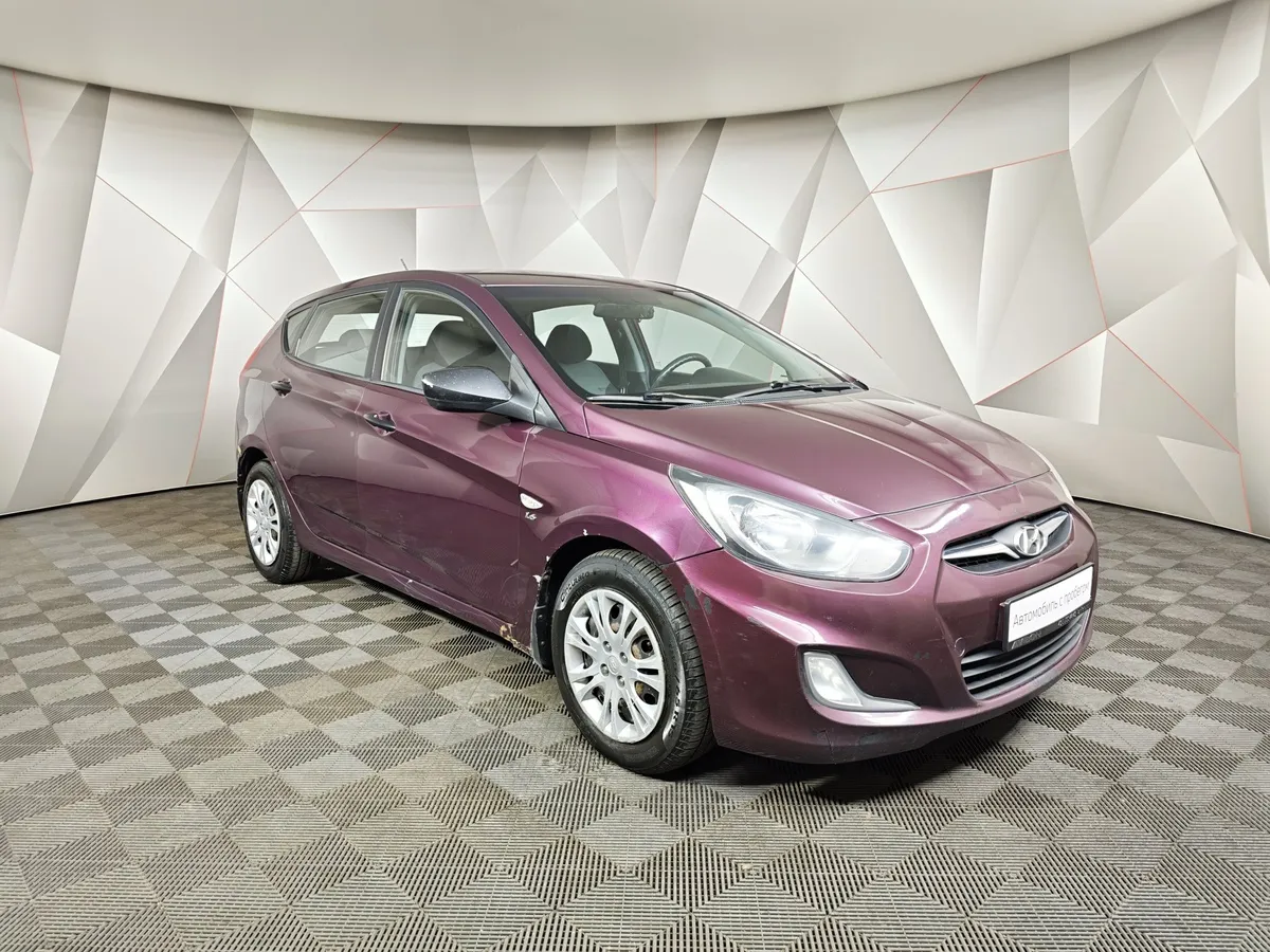 Hyundai Solaris 1.6 AT (123 л.с.) Active Фиолетовый в АВИЛОН. Слайд №3