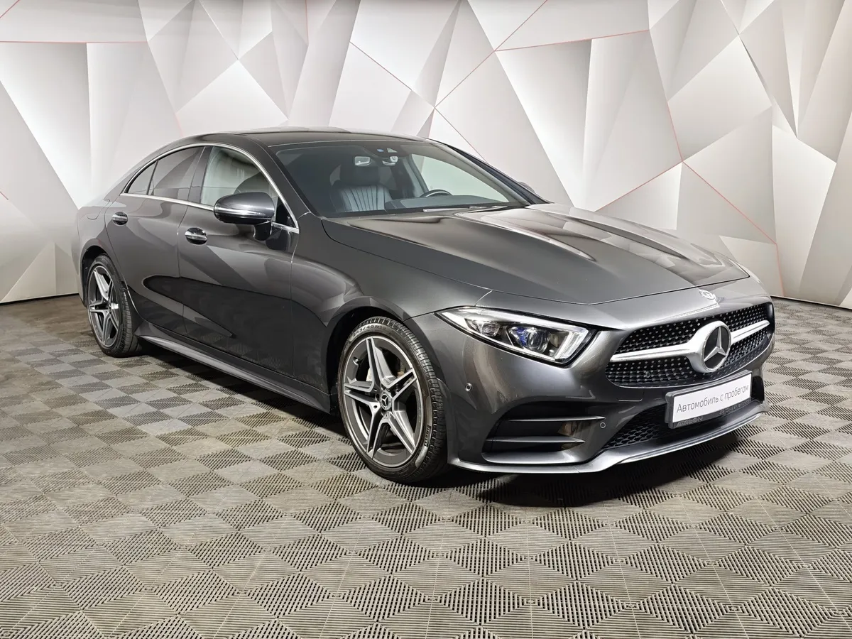 Mercedes-Benz CLS 350 d AT 4Matic (249 л.с.) Sport Серый в АВИЛОН. Слайд №3