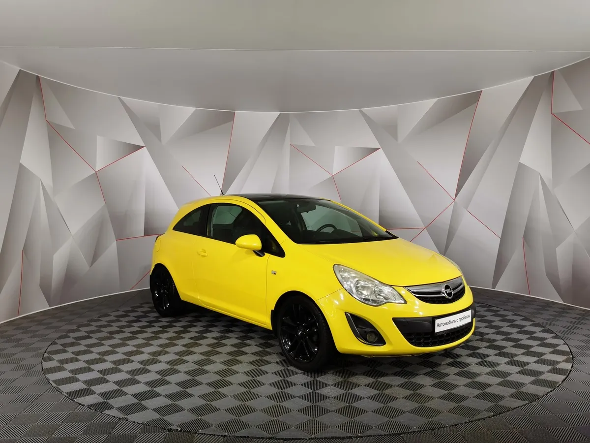 Opel Corsa 1.2 ecoFLEX Easytronic (85 л.с.) Желтый в АВИЛОН. Слайд №3