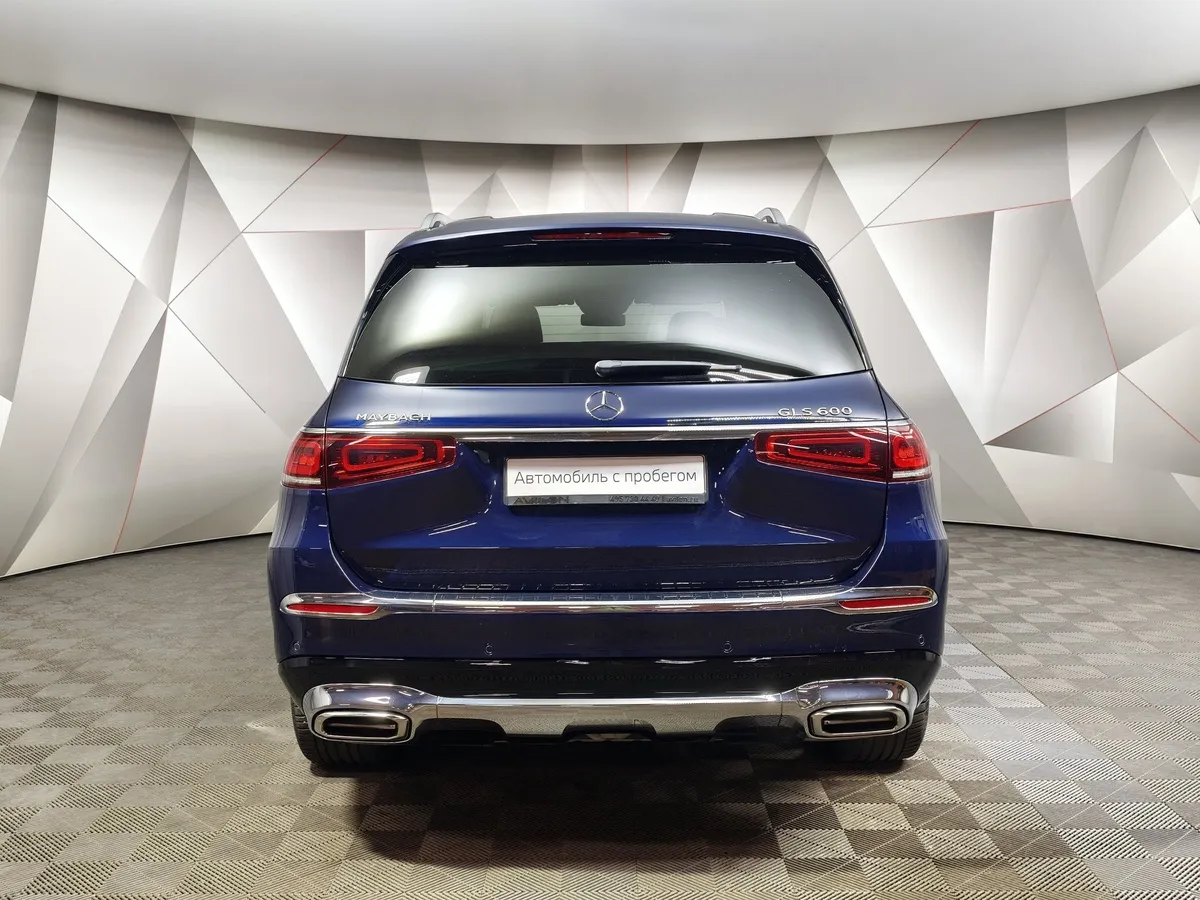 Mercedes-Benz GLS 600 9G-Tronic 4Matic (558 л.с.) Синий в АВИЛОН. Слайд №8