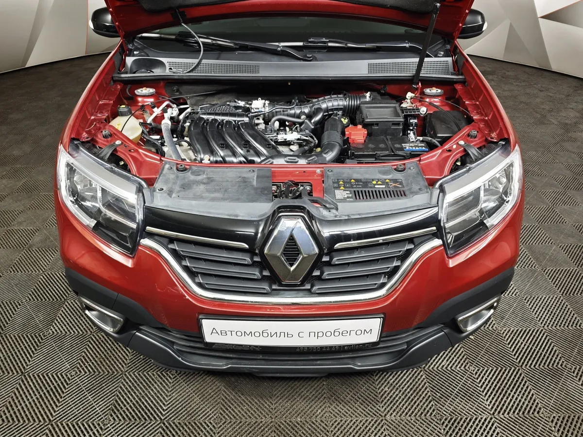 Renault Sandero 1.6 CVT (113 л.с.) Stepway Life City Красный в АВИЛОН. Слайд №11