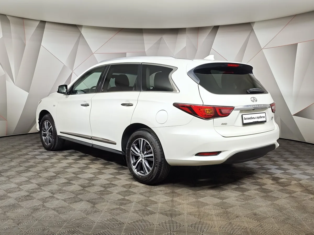 Infiniti QX60 3.5 CVT 4WD (283 л.с.) Premium Белый в АВИЛОН. Слайд №4