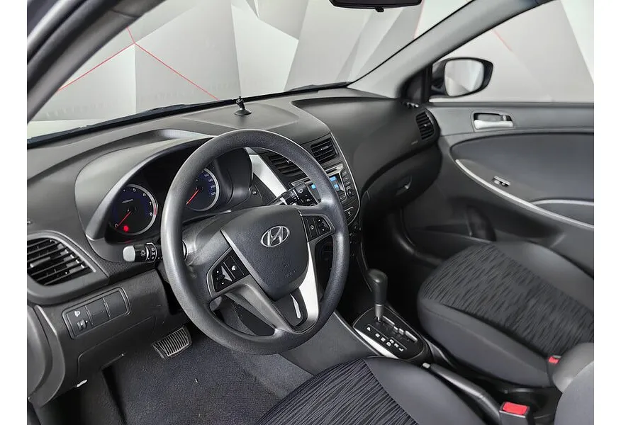 Hyundai Solaris 1.4 AT (107 л.с.) Comfort Серый в АВИЛОН. Слайд №19