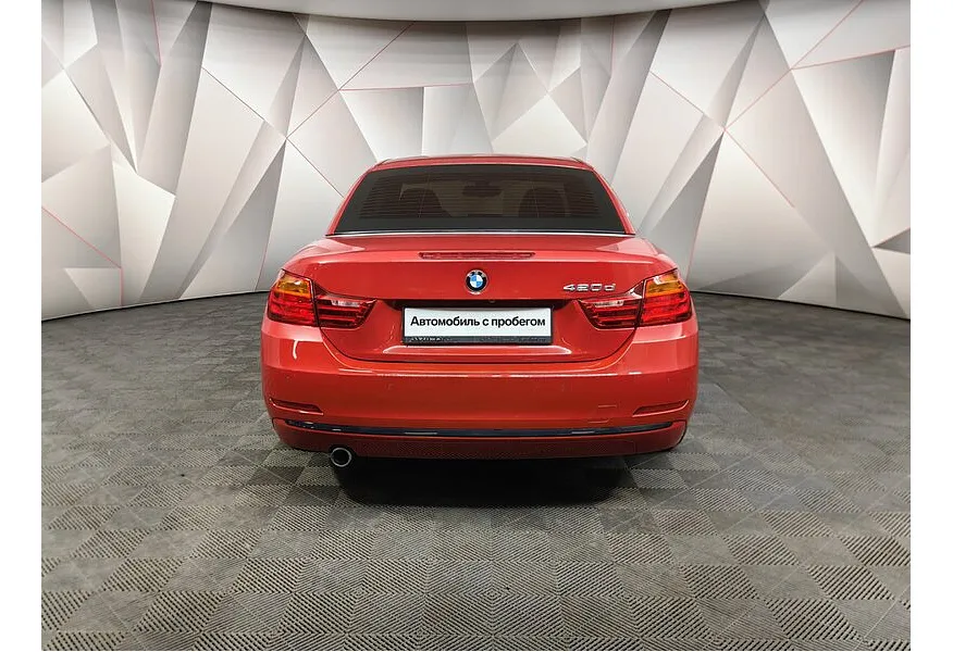 BMW 4 серия 420d AT (190 л.с.) Luxury Line Красный в АВИЛОН. Слайд №4
