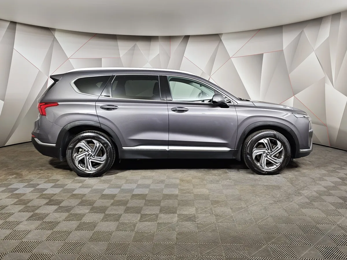 Hyundai Santa Fe 2.2 CRDi AWD 8AT (200 л.с.)  Prestige + Smart Sense Серый в АВИЛОН. Слайд №6