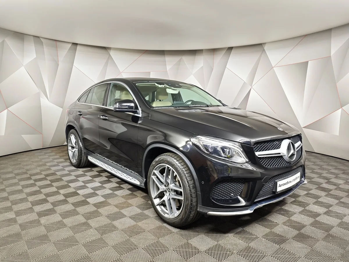 Mercedes-Benz GLE Купе 400 4MATIC 9G-TRONIC (333 л.с.) Особая серия Черный в АВИЛОН. Слайд №3