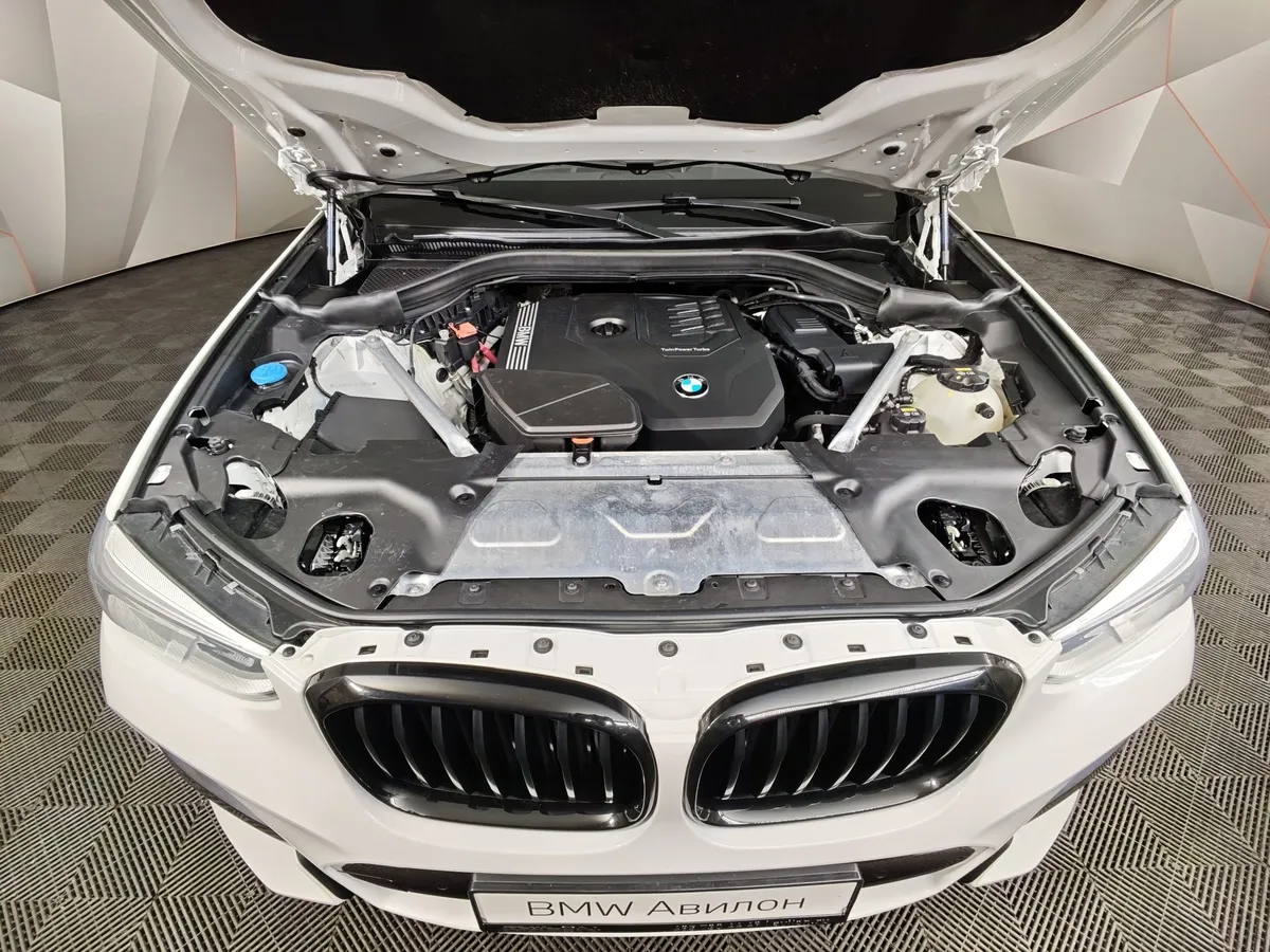 BMW X3 xDrive30i AT (249 л.с.) Base Локальная сборка Белый в АВИЛОН. Слайд №10