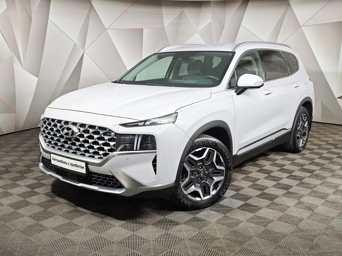 АВИЛОН - Hyundai Santa Fe 2.2 CRDi AWD 8AT (200 л.с.) High-Tech Белый - slide 10203892