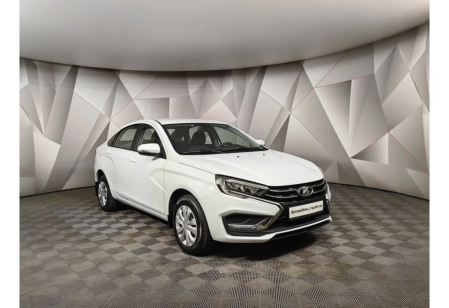 ВАЗ (Lada) Vesta 1.6 CVT (106 л.с.) Белый в АВИЛОН. Слайд №3