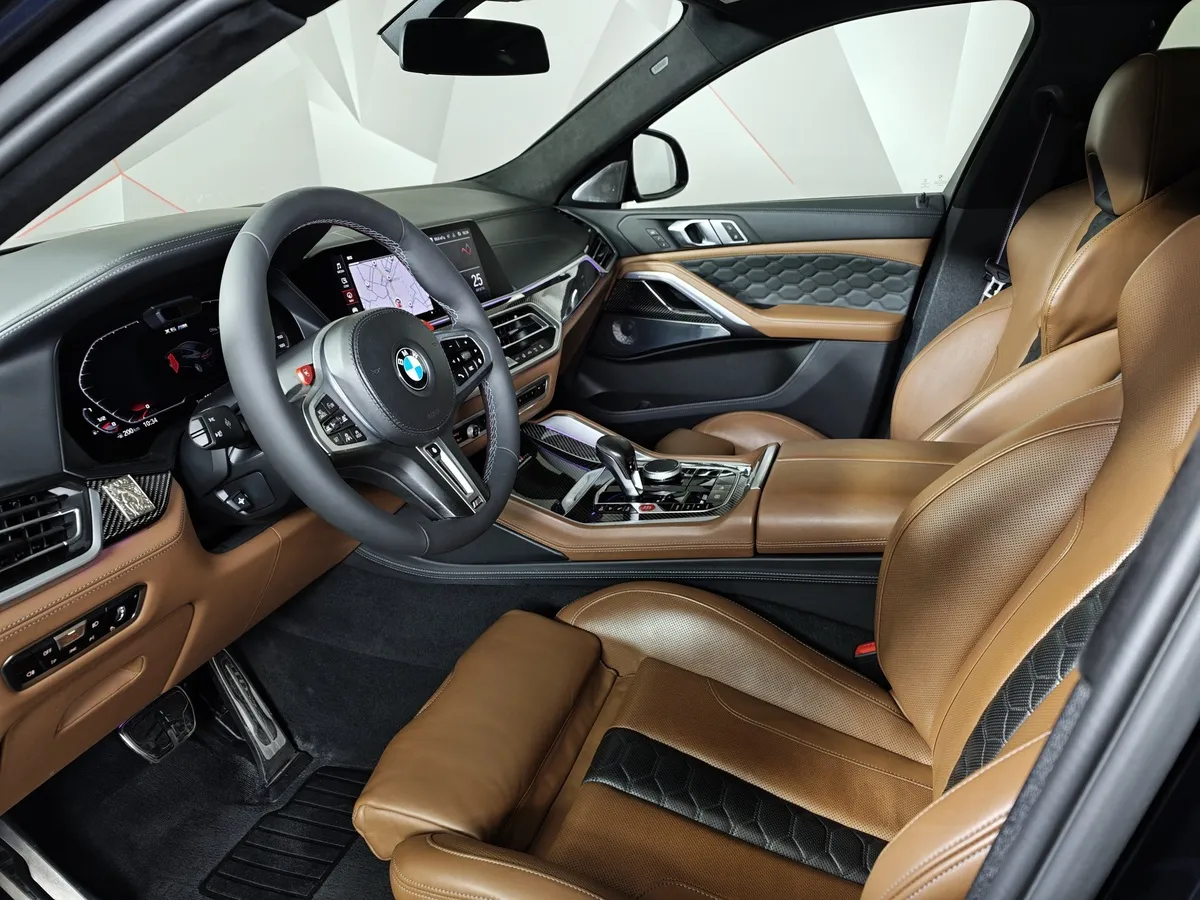 BMW X6 M 4.4 xDrive (625 л.с.) Competition M Special Черный в АВИЛОН. Слайд №12