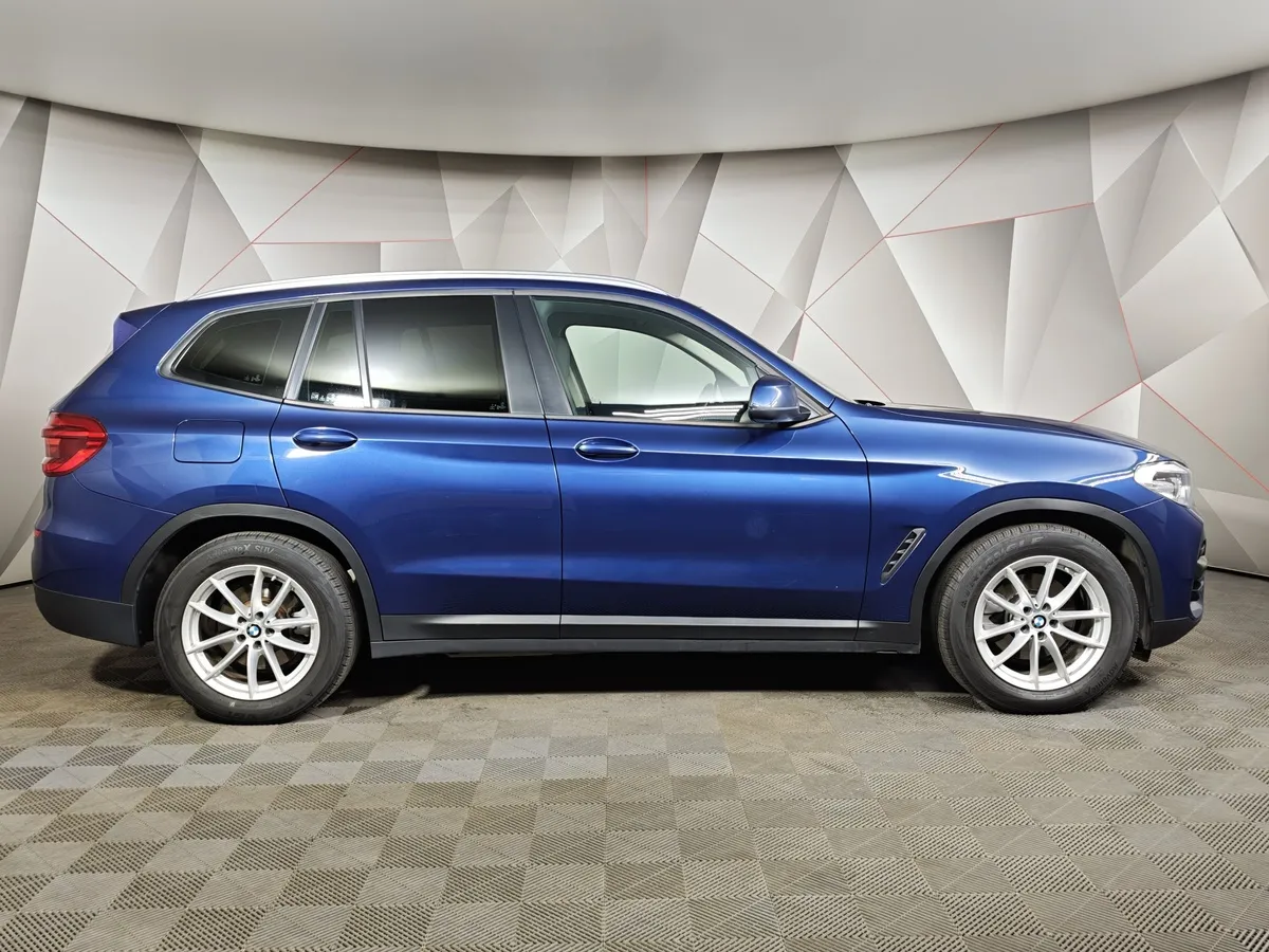 BMW X3 xDrive20i AT (184 л.с.) Синий в АВИЛОН. Слайд №6