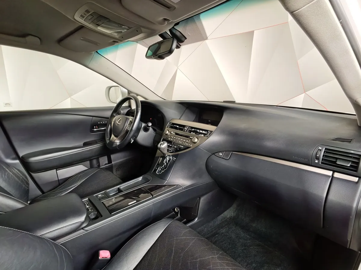Lexus RX 270 AT (188 л.с.) Белый в АВИЛОН. Слайд №12