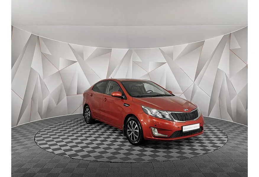Kia Rio 1.4 MT (107 л.с.) Красный в АВИЛОН. Слайд №3