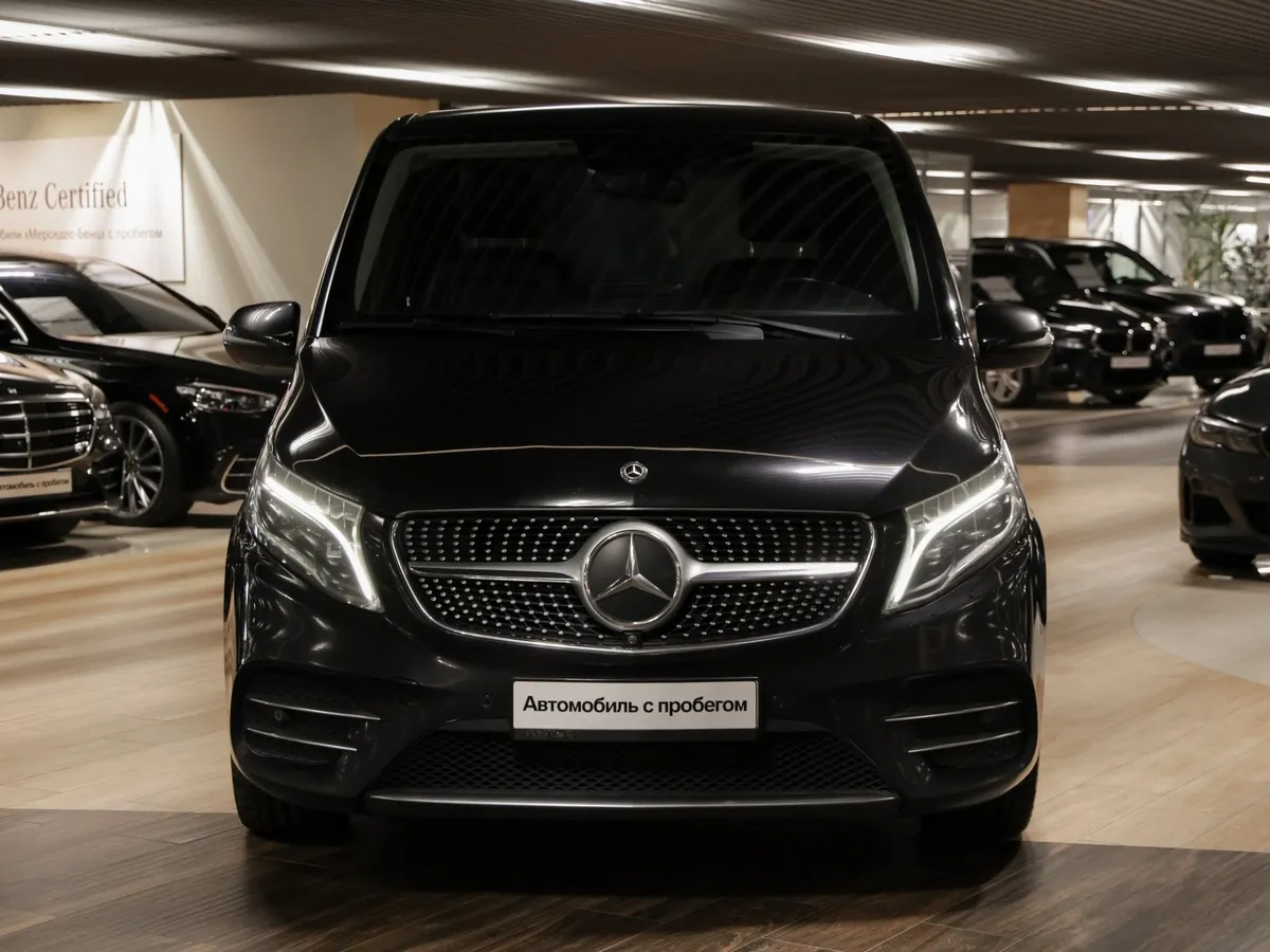 Mercedes-Benz V-Класс V 250 BlueTEC 7G-Tronic Plus 4x4 (190 л.с.) AVANTGARDE Черный в АВИЛОН. Слайд №5
