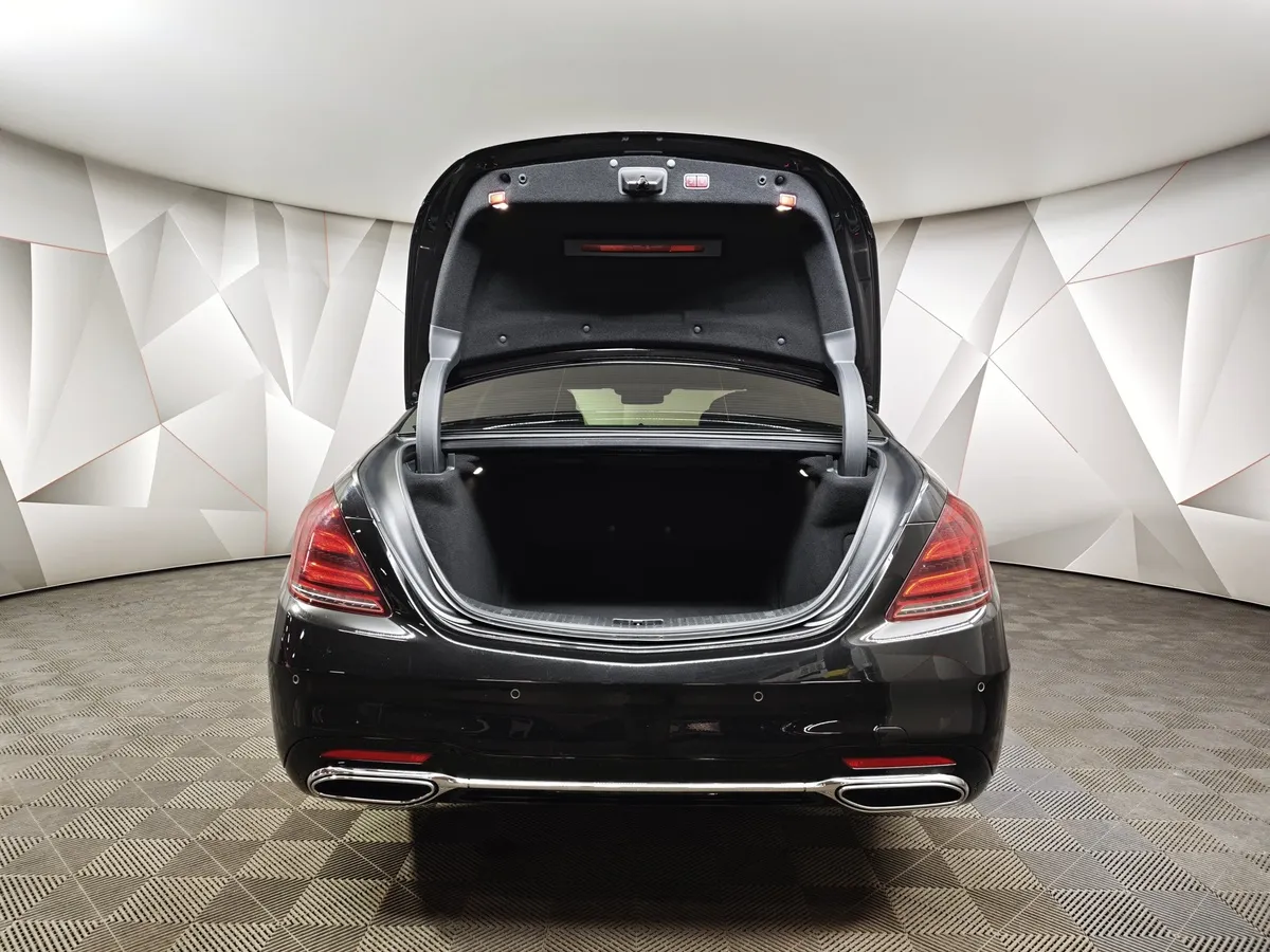 Mercedes-Benz S-Класс S 350 d 9G-Tronic 4Matic длинная база (249 л.с.) Черный в АВИЛОН. Слайд №12