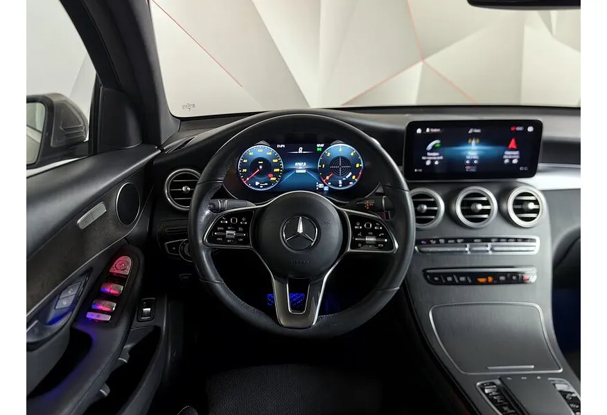 Mercedes-Benz GLC Купе 220 d 9G-TRONIC 4MATIC (194 л.с.) Premium Серебристый в АВИЛОН. Слайд №20