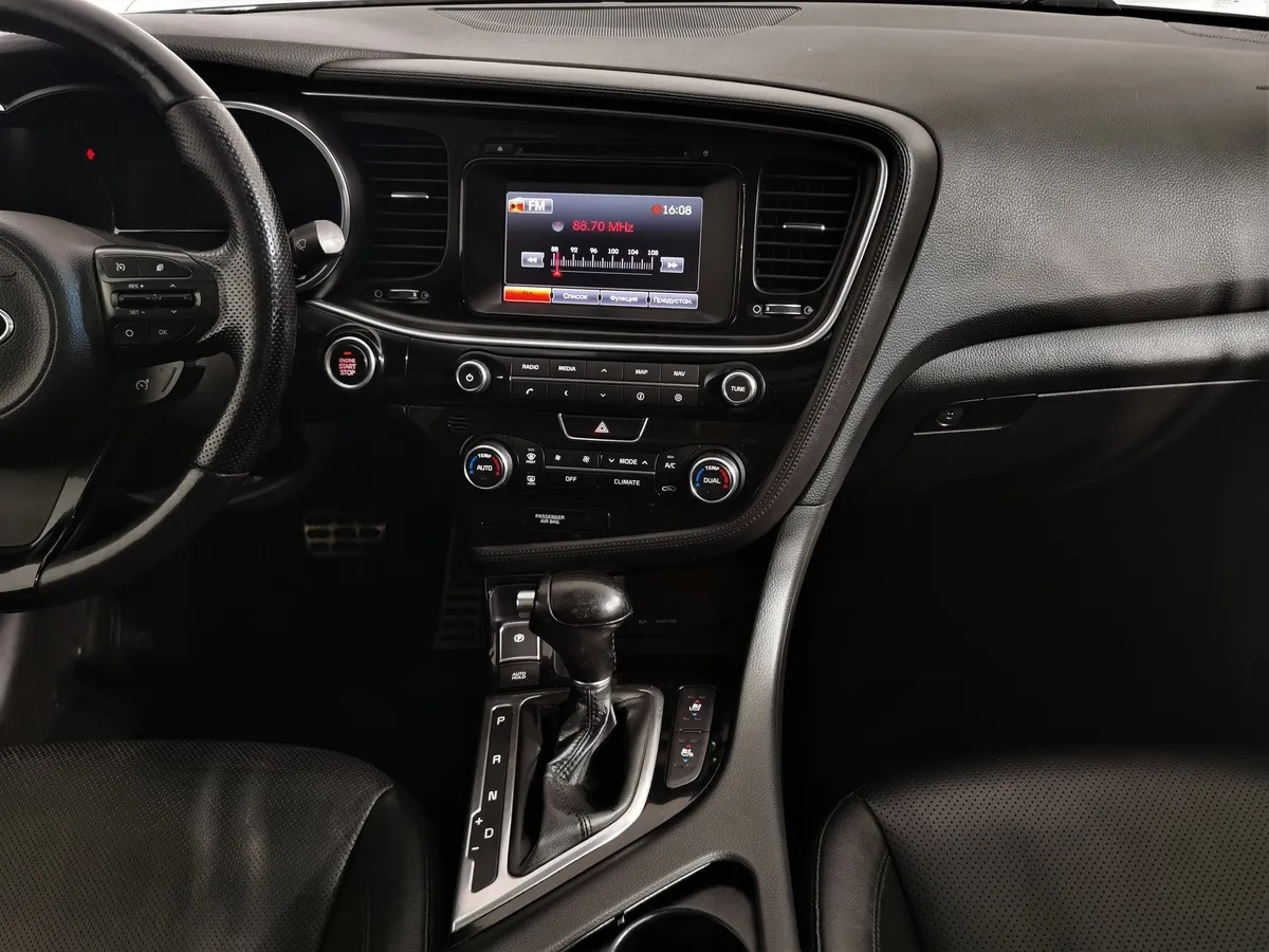 Kia Optima 2.4 MPI AT (180 л.с.) Premium Черный в АВИЛОН. Слайд №12