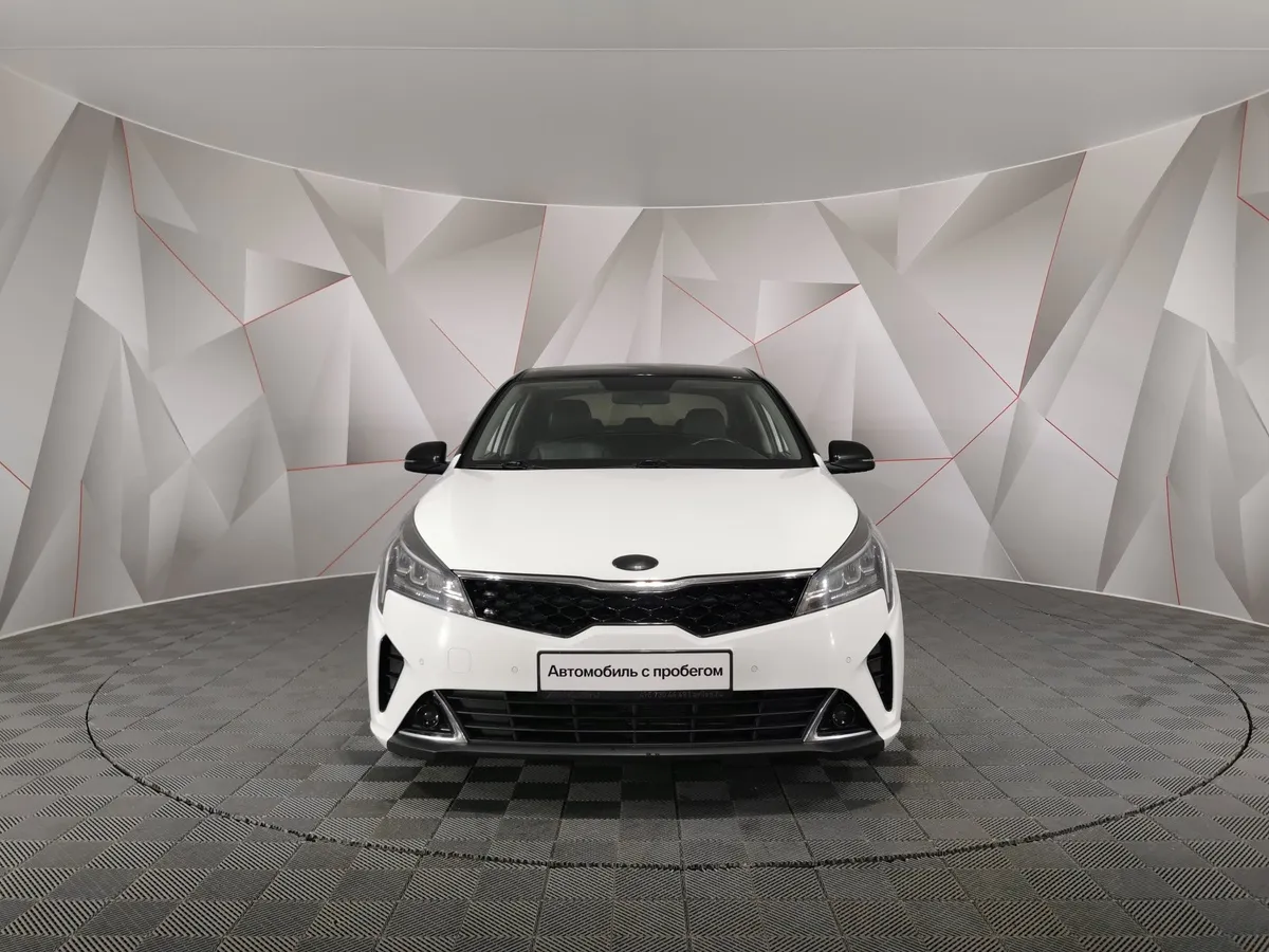 Kia Rio 1.6 AT (123 л.с.) Белый в АВИЛОН. Слайд №7