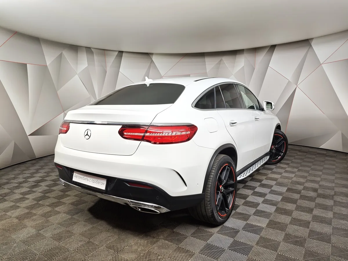 Mercedes-Benz GLE Купе 350 d 4MATIC 9G-TRONIC (249 л.с.) Особая серия Белый в АВИЛОН. Слайд №2