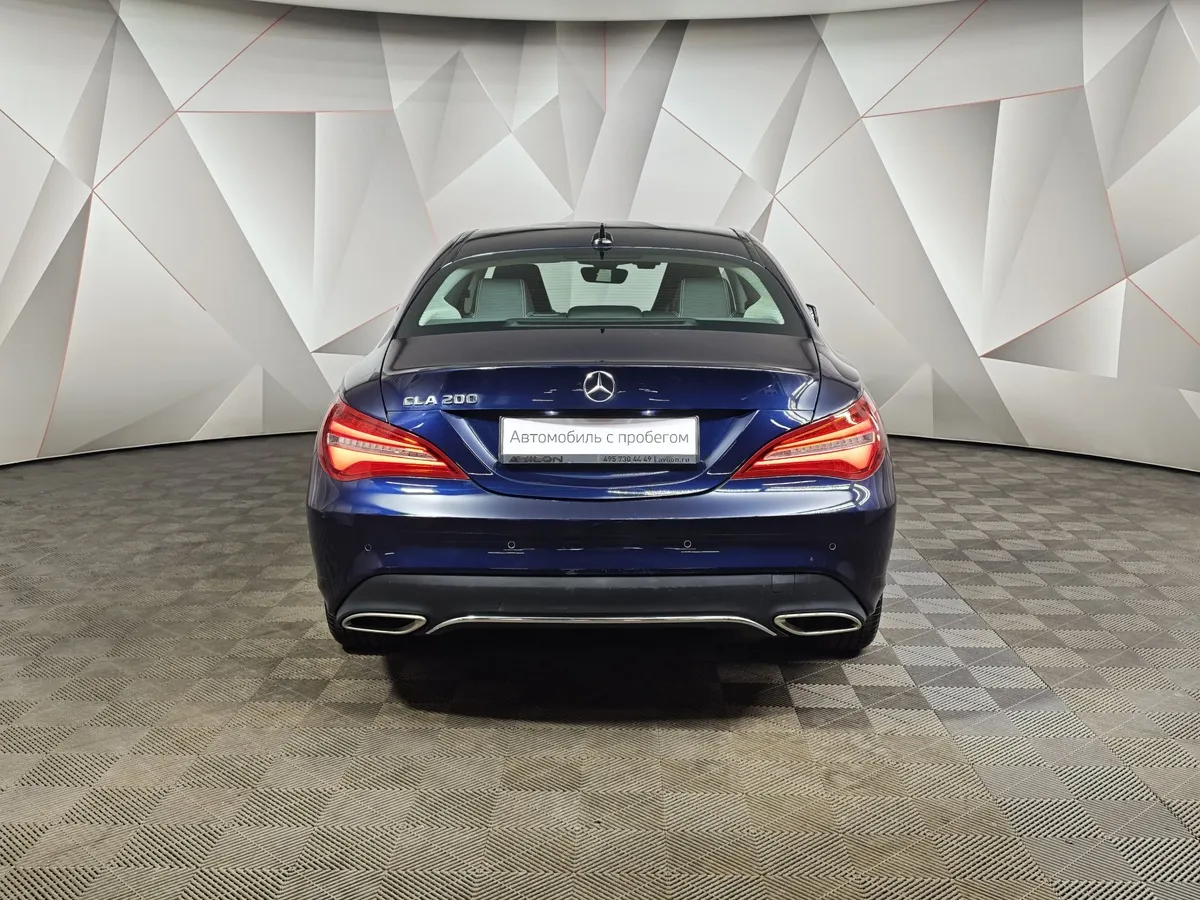Mercedes-Benz CLA CLA 200 7G-DCT (156 л.с.) Sport Синий в АВИЛОН. Слайд №8
