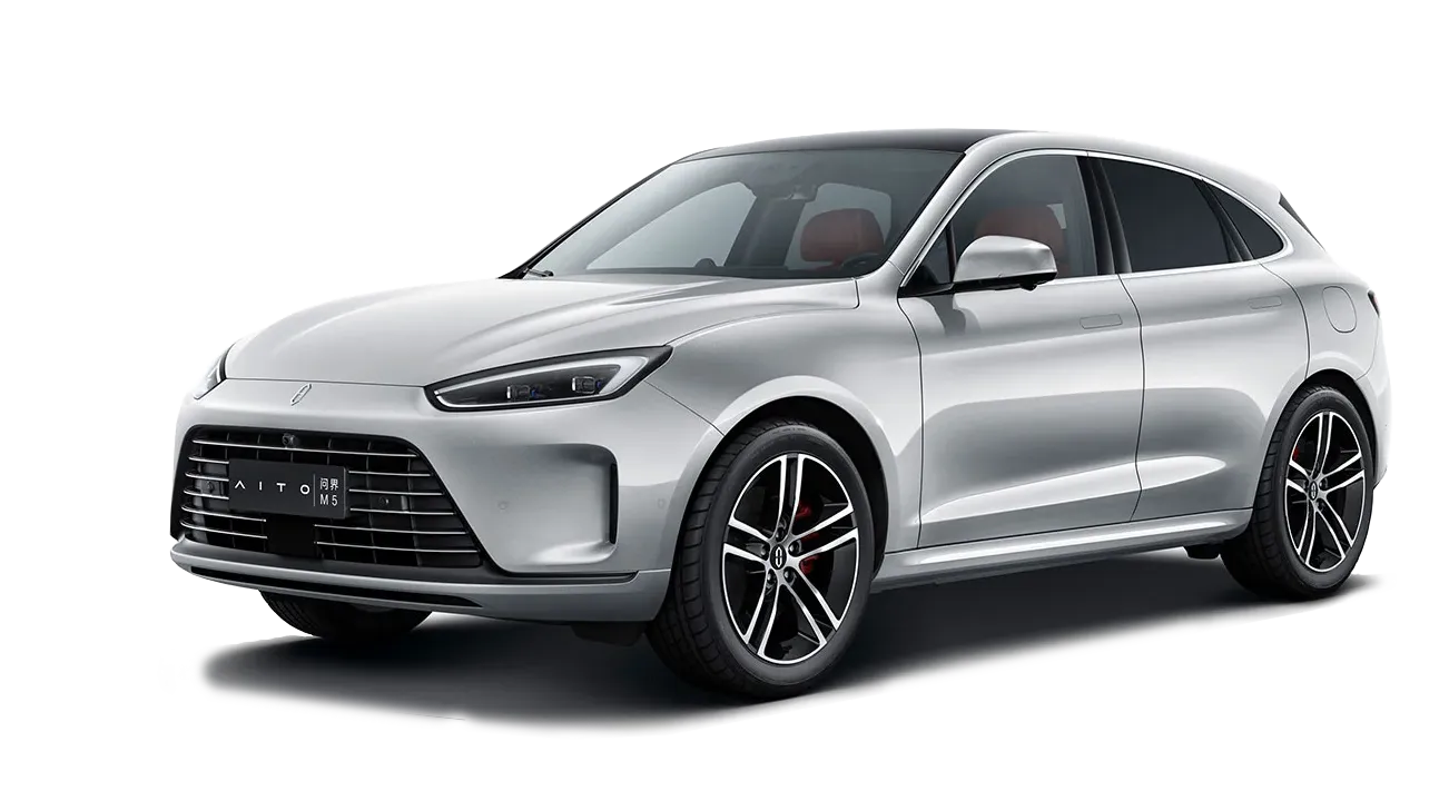 AITO M5 1.5 AT 4WD (496 л.с.) Ultimate Белый в АВИЛОН. Слайд №1