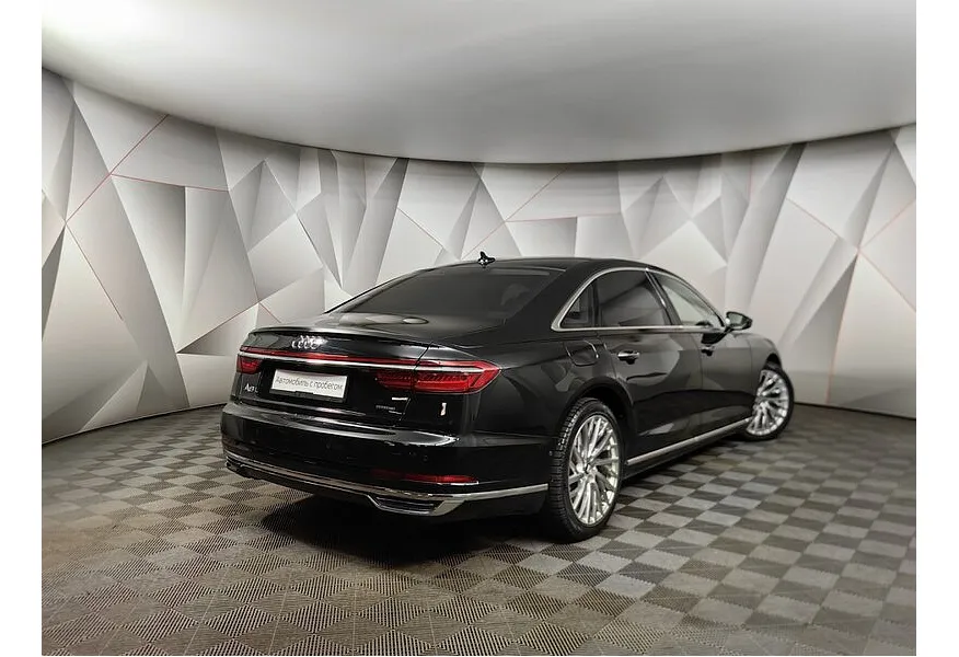 Audi A8 3.0 TFSI L tiptronic quattro (340 л.с.) Черный в АВИЛОН. Слайд №2