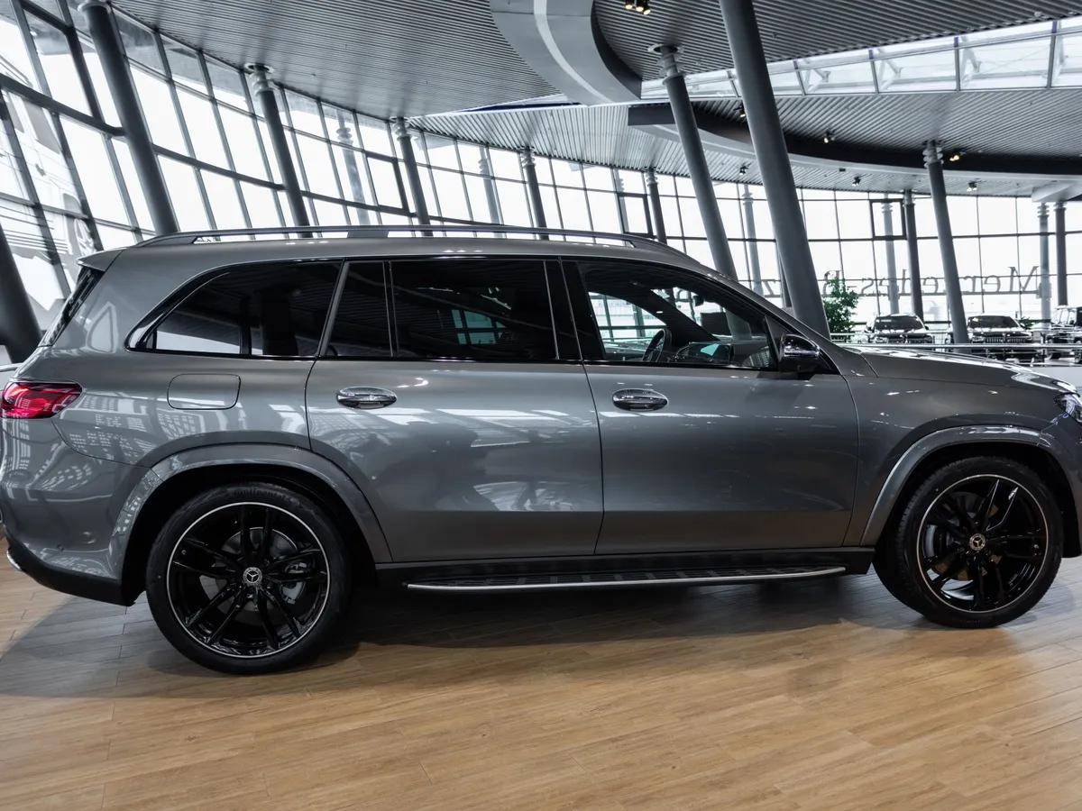 Mercedes-Benz GLS 450 d 9G-TRONIC 4Matic (367 л.с.) Серый в АВИЛОН. Слайд №3