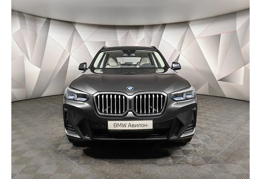 BMW X3 xDrive30d AT (249 л.с.) M Sport Plus Серый в АВИЛОН. Слайд №3