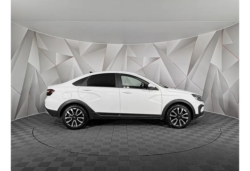 ВАЗ (Lada) Vesta 1.6 MT (106 л.с.) Techno Белый в АВИЛОН. Слайд №6