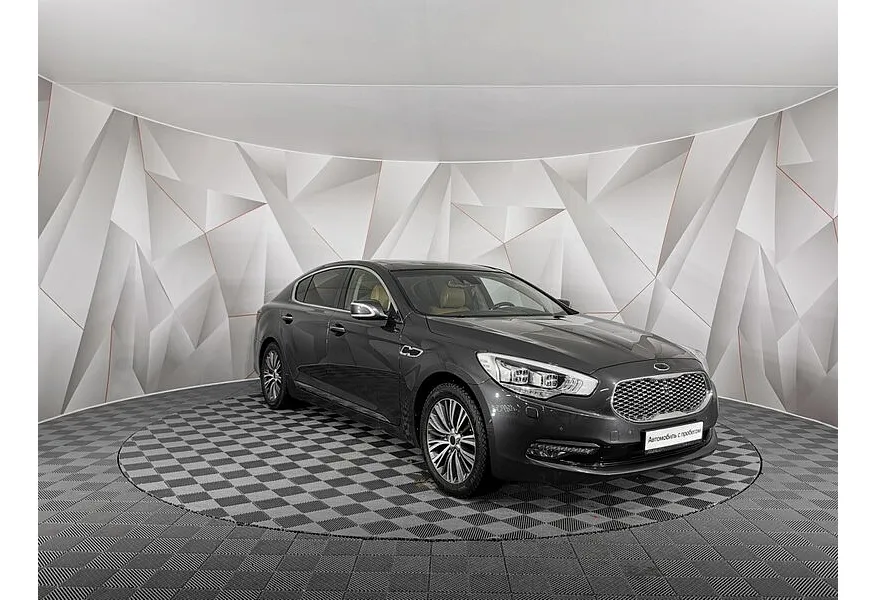 Kia Quoris 3.8 AT (334 л.с.) Premium Серый в АВИЛОН. Слайд №3