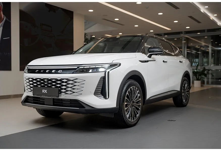 EXEED RX 2.0T 8AT 4WD (249 л.с.) Flagship Белый в АВИЛОН. Слайд №1