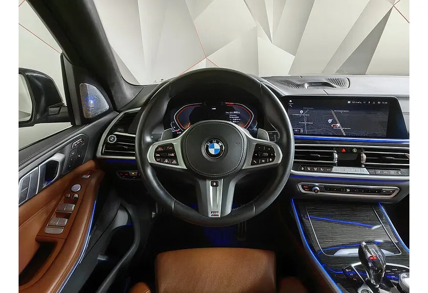 BMW X7 xDrive40d Steptronic (340 л.с.) M Sport Pro Черный в АВИЛОН. Слайд №15