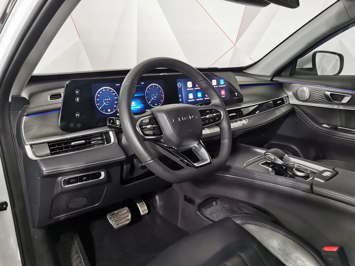 Chery Tiggo 8 Pro Max 1.6T DCT FWD (186 л.с.) Elite Белый в АВИЛОН. Слайд №18