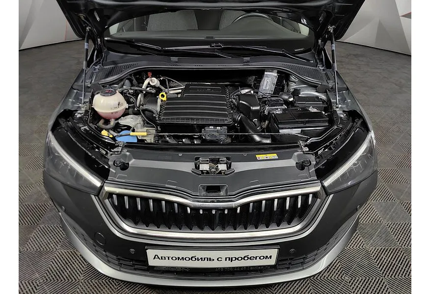 Skoda Rapid 1.6 AT (110 л.с.) Серебристый в АВИЛОН. Слайд №11