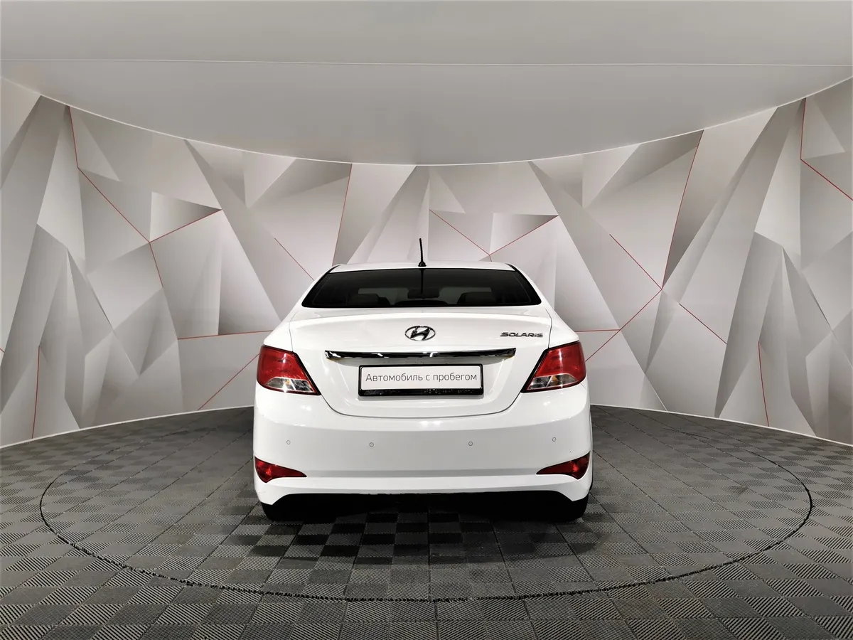 Hyundai Solaris 1.6 AT (123 л.с.) Optima Белый в АВИЛОН. Слайд №8