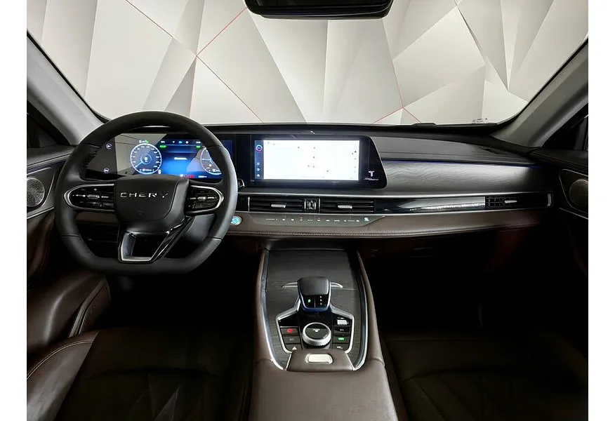 Chery Tiggo 8 Pro Hybrid 1.5T DHT 2WD (235 л.с.) Ultimate Белый в АВИЛОН. Слайд №13