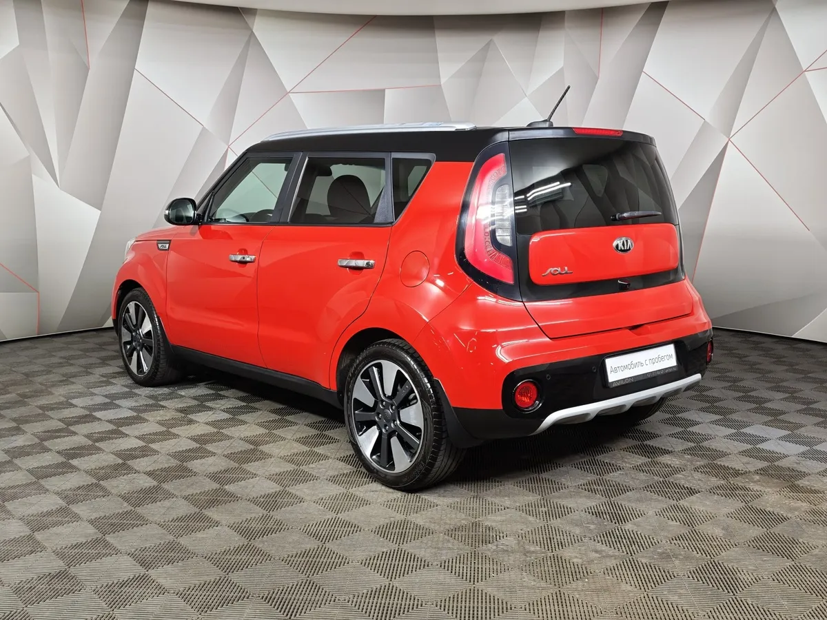 Kia Soul 2.0 MPI AT (150 л.с.) Classic Красный в АВИЛОН. Слайд №4