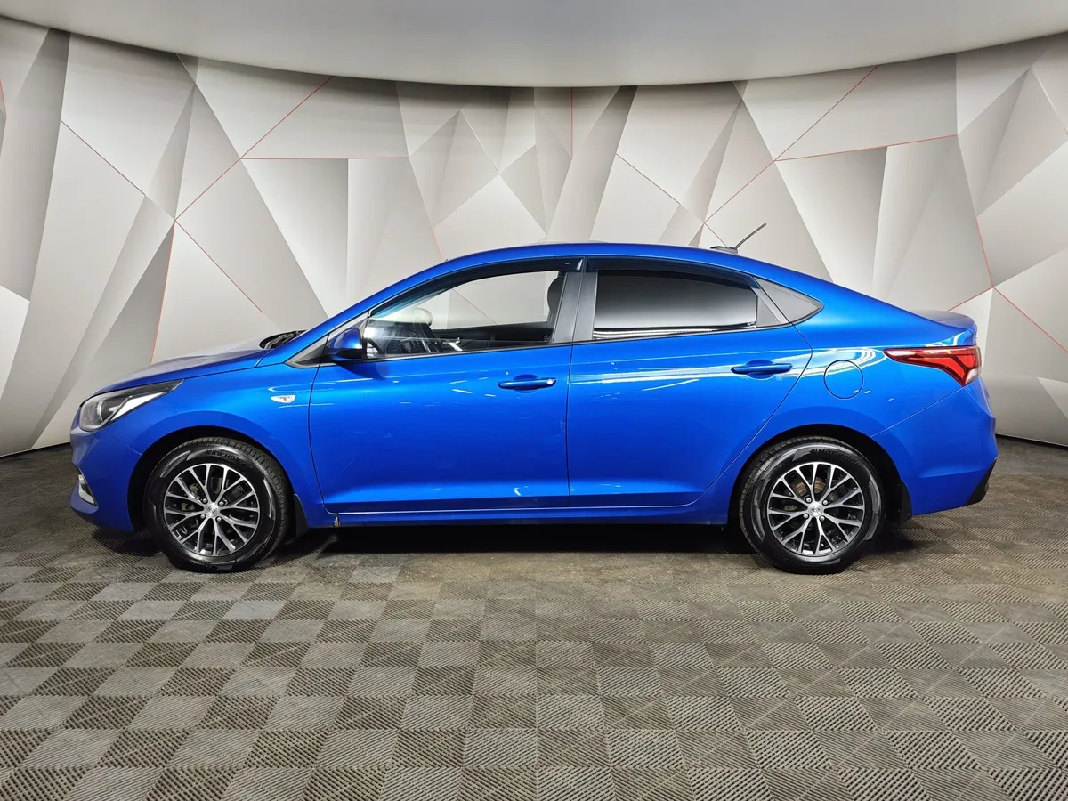 Hyundai Solaris 1.6 AT (123 л.с.) Active Plus Синий в АВИЛОН. Слайд №4