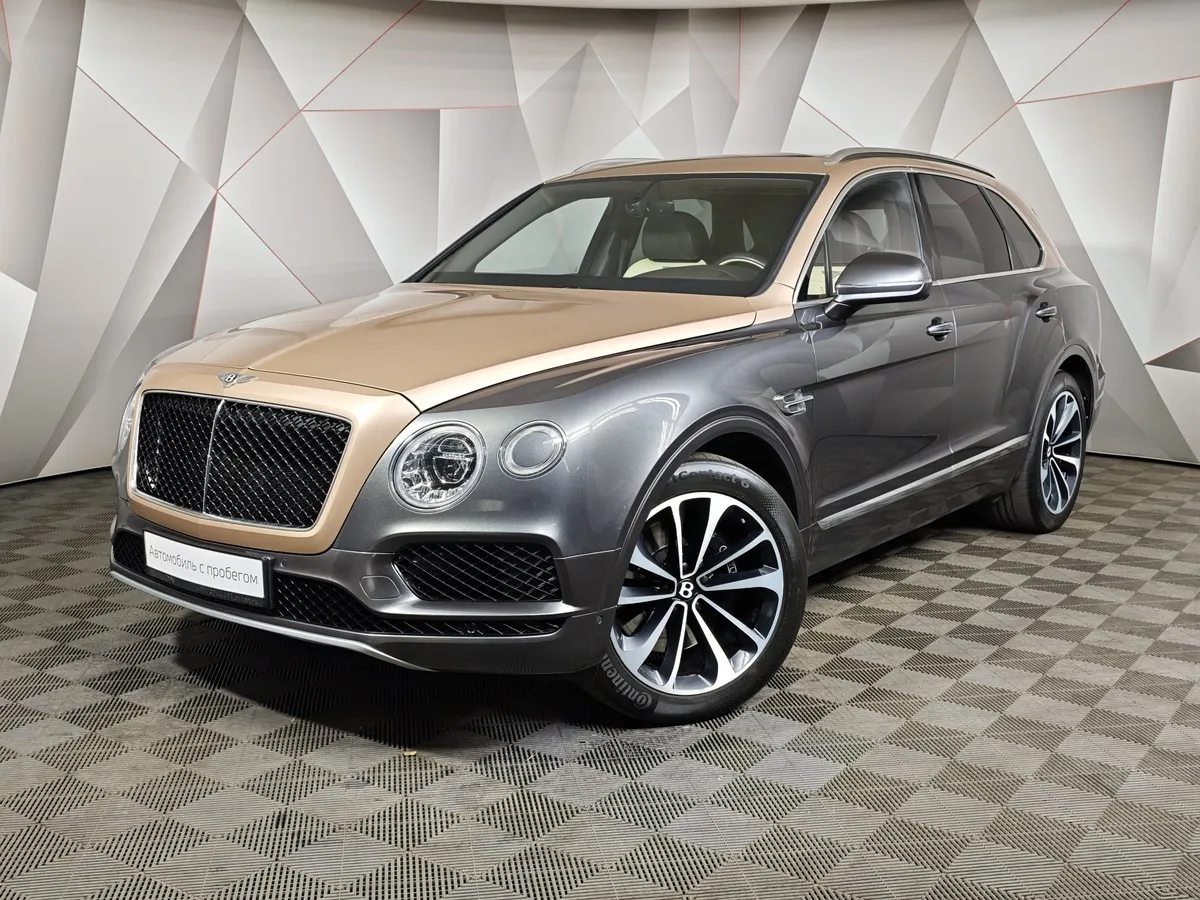 Bentley Bentayga 4.0 AT AWD (550 л.с.) Серый в АВИЛОН. Слайд №1