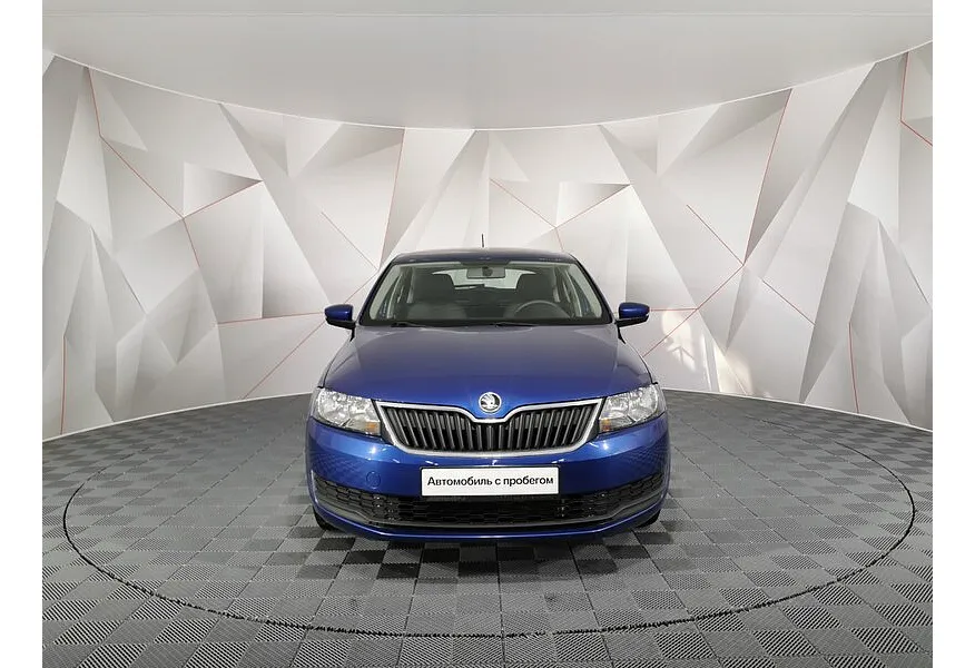 Skoda Rapid 1.6 MT (90 л.с.) Синий в АВИЛОН. Слайд №5