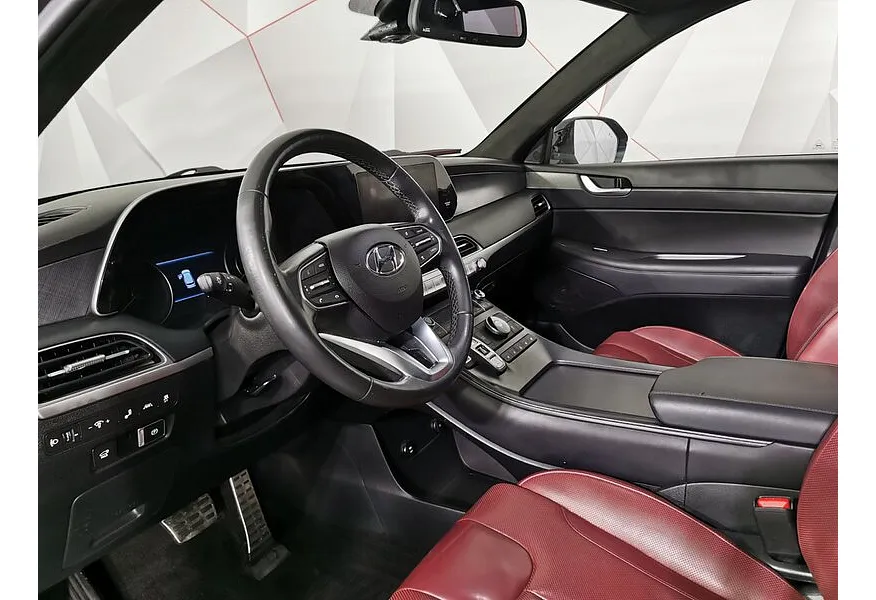Hyundai Palisade 2.2 - 8AT CRDi (200л.с.) High-Tech (7 мест) Черный в АВИЛОН. Слайд №18