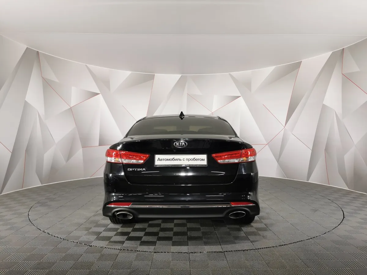 Kia Optima 2.0 T AT (245 л.с.) GT Черный в АВИЛОН. Слайд №8