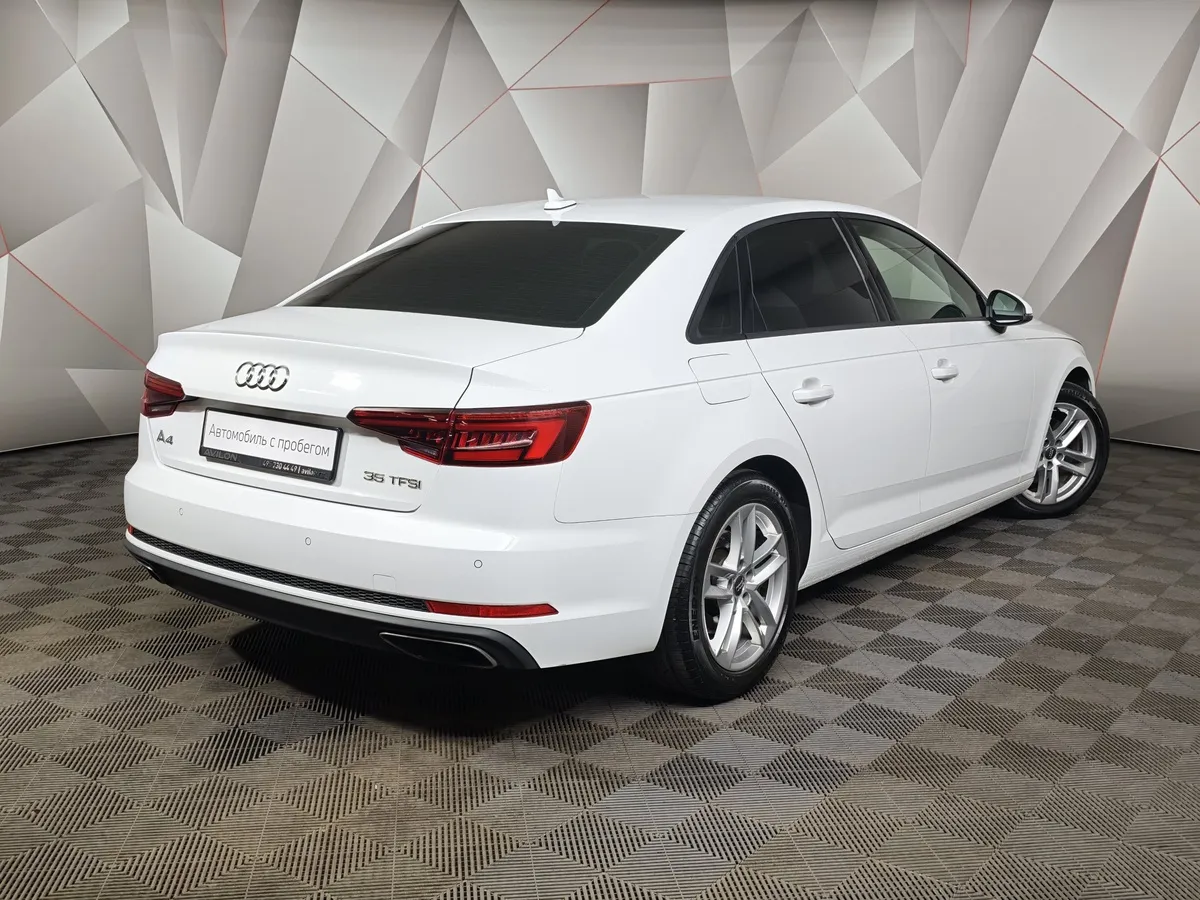 Audi A4 1.4 TFSI S tronic (150 л.с.) Белый в АВИЛОН. Слайд №2